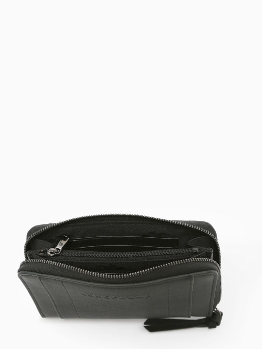 Longchamp Longchamp 3d Portefeuille Zwart