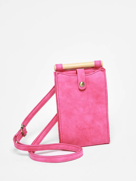 Cross Body Tas Acacia Woomen Roze acacia WACAC39 ander zicht 2