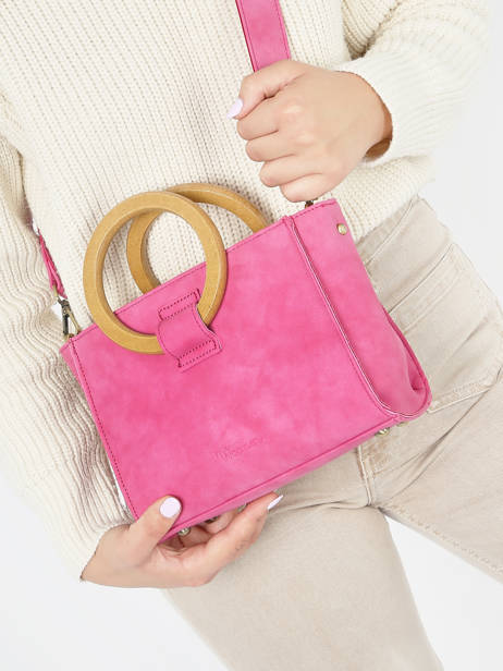 Cross Body Tas Acacia Woomen Roze acacia WACAC5A ander zicht 1