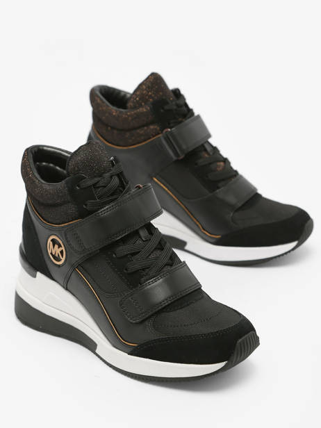 Sneakers Gentry Michael kors Zwart women F3GYFE3D ander zicht 3