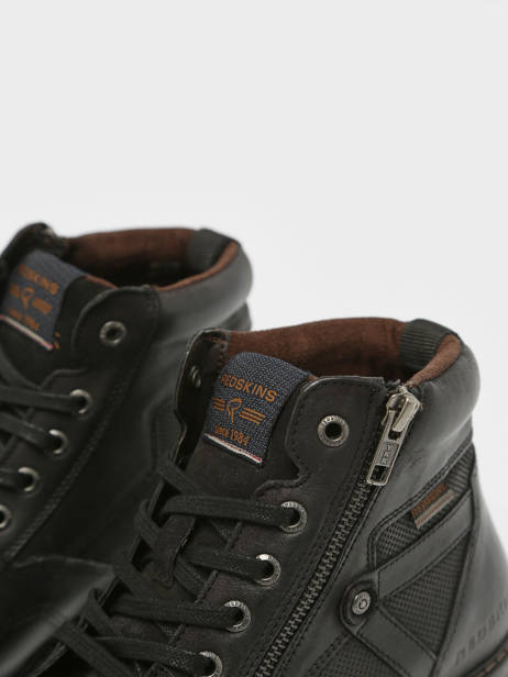 Boots Eternel Uit Leder Redskins Zwart men ETERNEL ander zicht 1