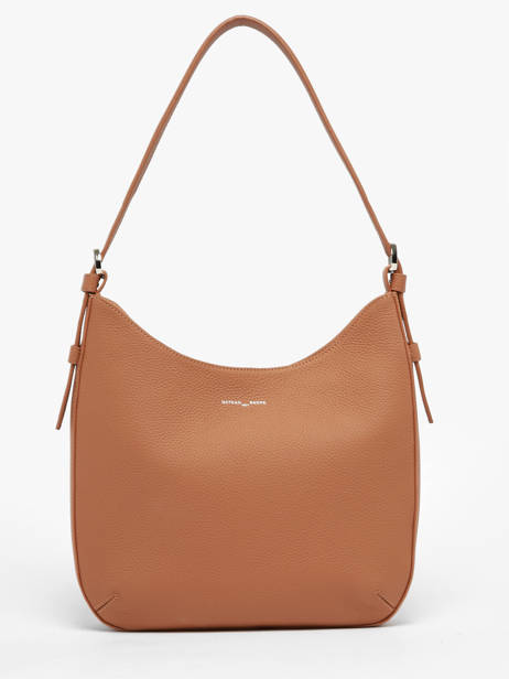 Schoudertas Rumba Leder Nathan baume Bruin nathan 53 ander zicht 4