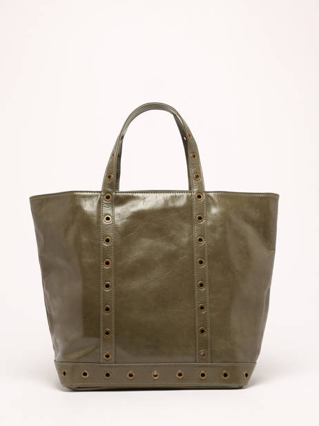 Handtas Cabas Cuir Leder Vanessa bruno Beige cabas cuir 82V40413 ander zicht 4