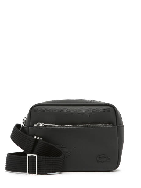 Cross Body Tas Lacoste Zwart men's classic NH4427HC