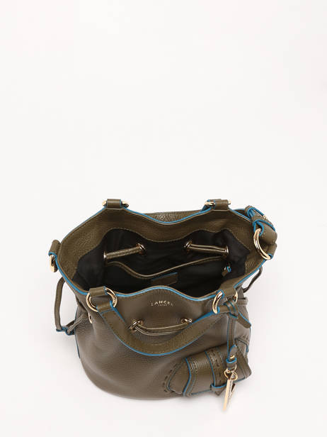 Bucket Bag S Premier Flirt Leder Lancel Groen premier flirt A10109 ander zicht 3