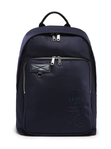 Rugzak Leo 1 Compartiment Lancel Blauw leo A12679