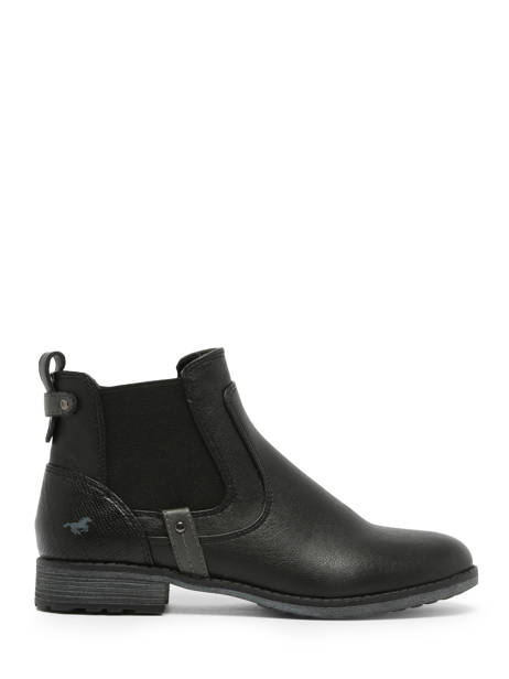 Chelsea Boots Mustang Zwart women 1265522