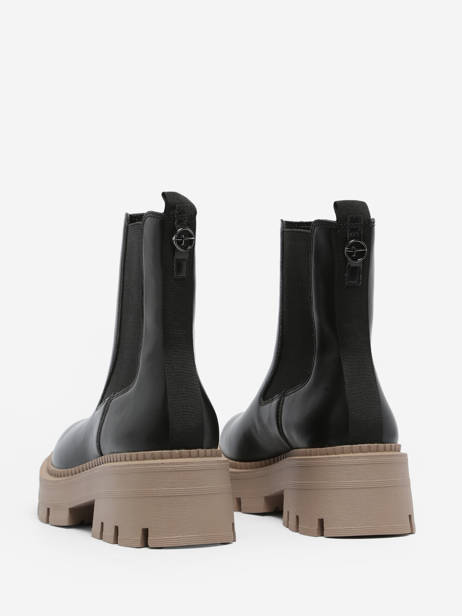 Chelsea Boots Uit Leder Tamaris Zwart women 41 ander zicht 3