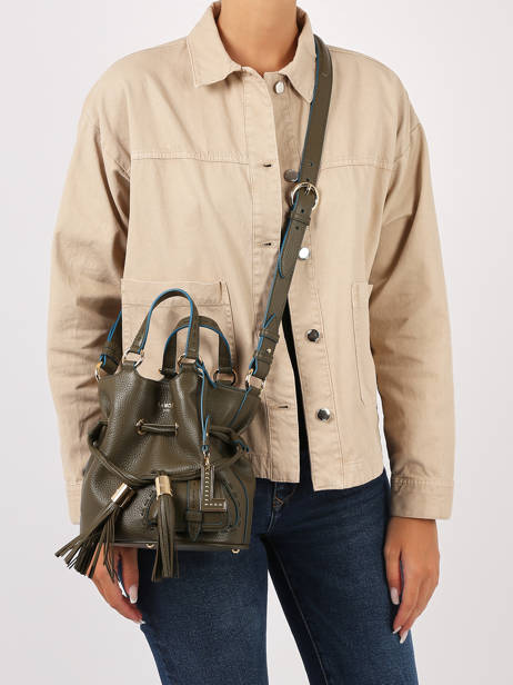 Bucket Bag S Premier Flirt Leder Lancel Groen premier flirt A10109 ander zicht 1