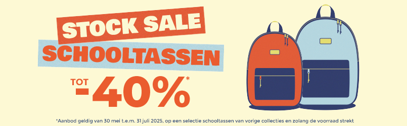 stock sale schooltassen