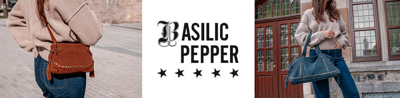 goedkope handtassen leer basilic pepper